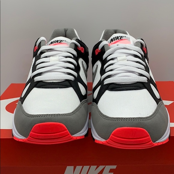 NIKE AIR SPAN II black/dust-solar red white wmns - Picture 10 of 16